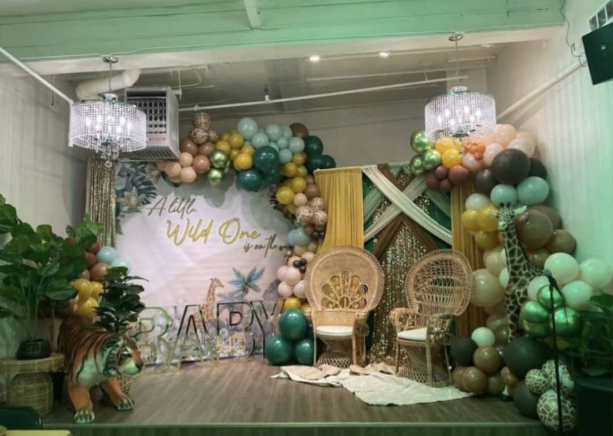 styled boho baby shower Cambria Heights NY